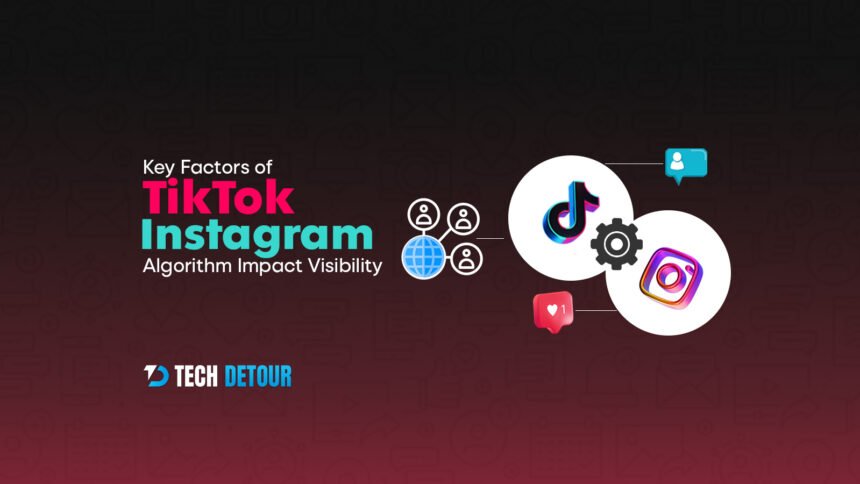 TikTok and Instagram algorithm tips showing how content ranking affects reach and post engagement
