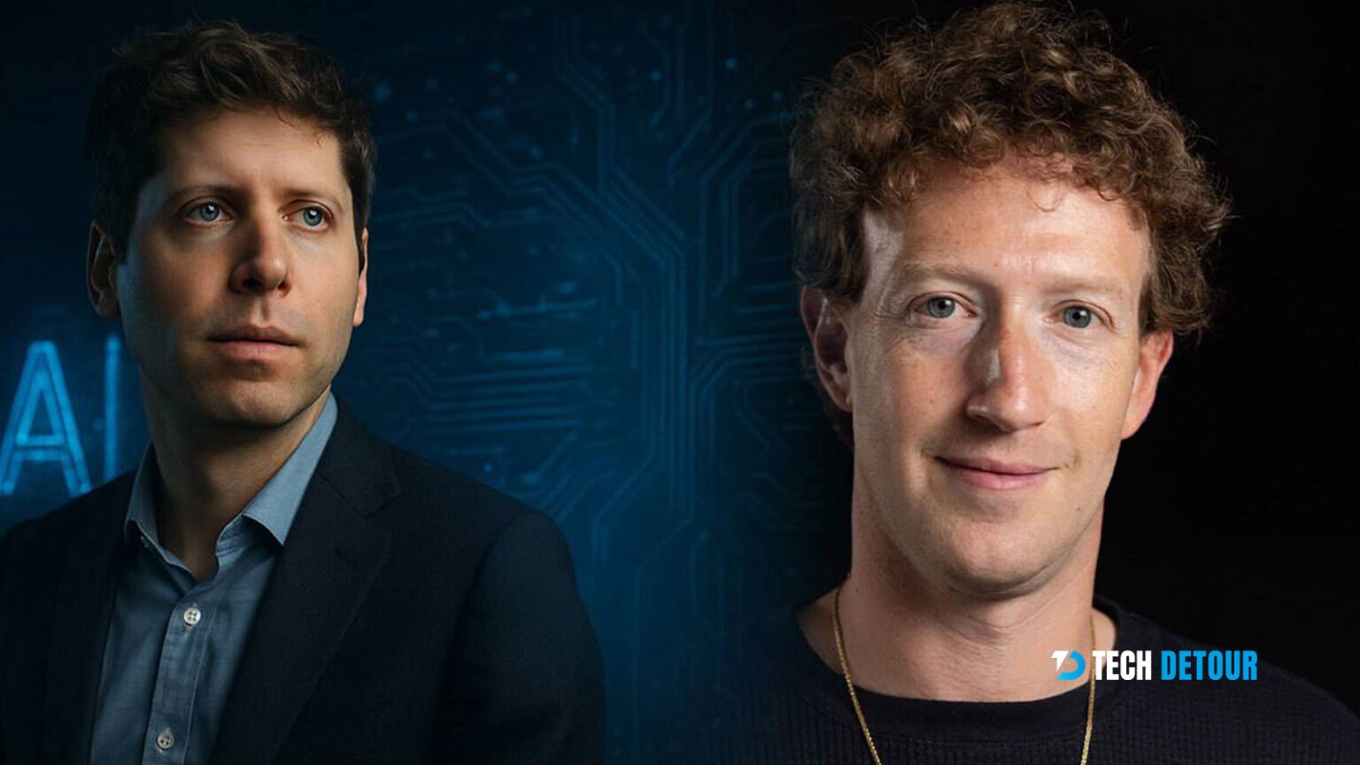 Inside the AI Arms Race Between Altman and Zuckerberg
