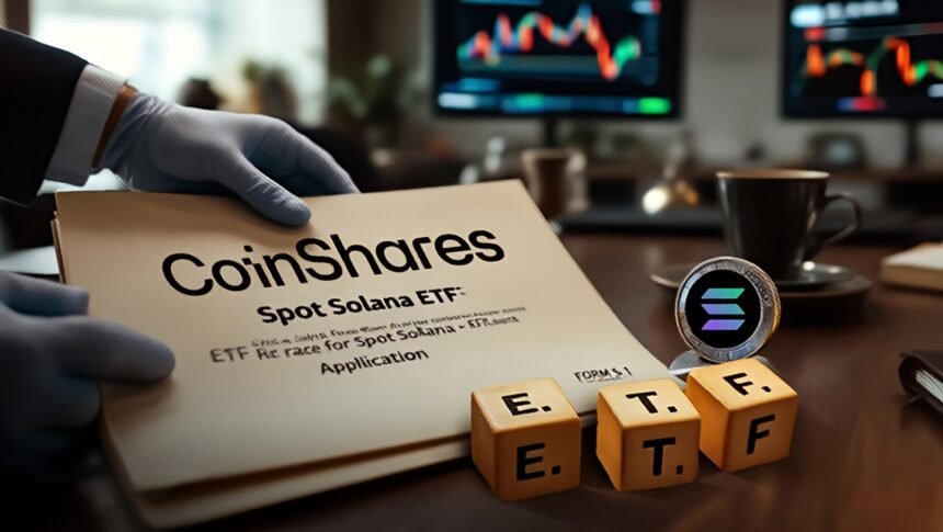 CoinShares backs out of Solana staking ETF application