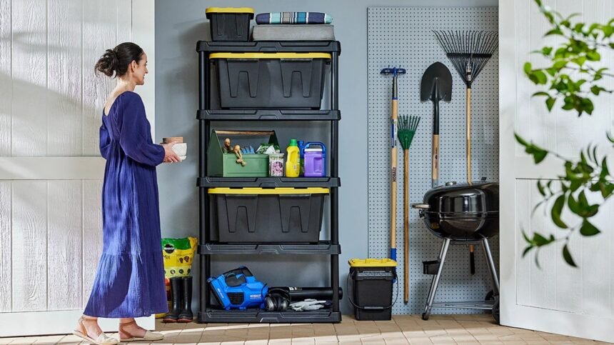 Heavy-Duty Garage Shelving Unit at Lowe’s Now Available for Only $60