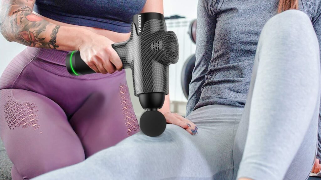 Top 10 Smart Gadgets For Home Gym to Transform Your Workout Space 100 Legiral LE3 Handheld Deep Tissue Massage Gun