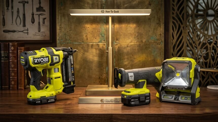 5 Ryobi Tools That Turn Small 18V Batteries Into a Smart Choice
