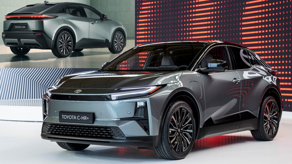 toyota c hr ev Exterior Design